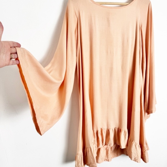 "Sundress" Cannelle Dress in Nude Peach size M/L - Picture 6 of 8